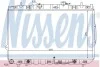 Радіатор охолодження KIA CERATO (LD) (04-) 1.6/2.0 AT (вир-во Nissens) NISSENS 66649 (фото 1)