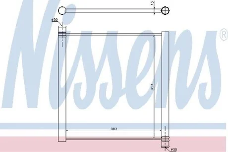 Радіатор NISSENS 68451