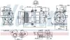 Компрессор кондиционера First Fit NISSENS 890217 (фото 1)