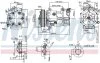 Компрессор кондиционера First Fit NISSENS 890743 (фото 8)