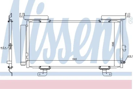 Конденсер кондиціонера NISSENS 940794
