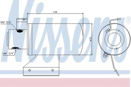 Осушувач кондиціонера NISSENS 95053