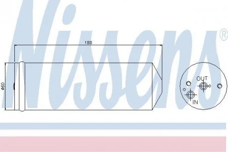 Осушитель кондиционера NISSENS 95065