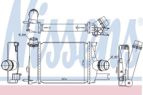 Інтеркулер NISSENS 96328