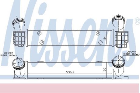 Інтеркулер NISSENS 96725