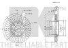 Диск тормозной передний NK 203629 (фото 3)