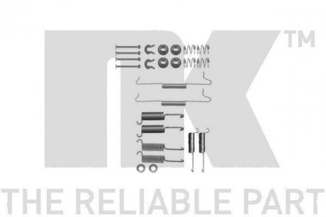 Комплект монтажний гальмівних колодок NK 7947571
