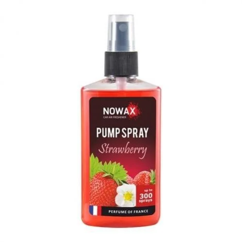 Автомобильный ароматизатор воздуха PUMP SPRAY Strawberry 75ml NOWAX NX07515 (фото 1)