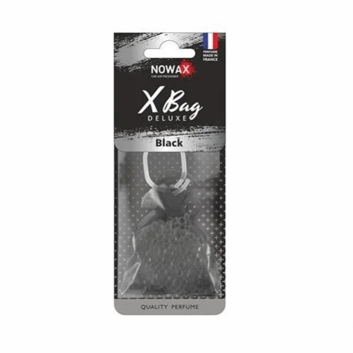Автомобильный ароматизатор полимерный X Bag DELUXE -Black NOWAX NX07585 (фото 1)