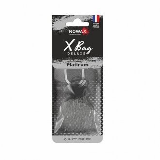 Автомобильный ароматизатор полимерный X Bag DELUXE -Platinum NOWAX NX07587