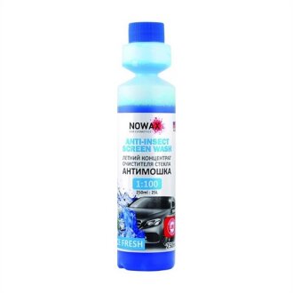 Омивач скла літній концентрат Ice Fresh 250мл NOWAX NX25125