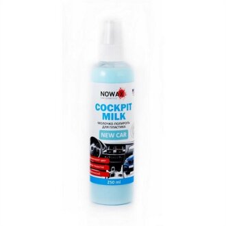 Поліроль-молочко для панелі приладів New car 250ml NOWAX NX25228
