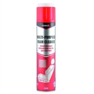 Очисник текстилю MULTI-PURPOSE FOAM CLEANER 650мл NOWAX NX65000