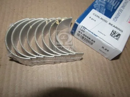 Вкладишi шатуннi VAG 0,25mm 1,6D/TD/1,9D (вир-во) NPR 61-5058-25