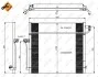 Конденсатор кондиціонера MERCEDES GLML-Series 11- (вир-во) NRF 350080 (фото 2)