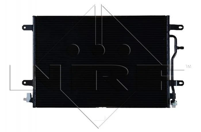 Конденсатор кондиціонера AUDI A4 1.9D 01- (вир-во) NRF 35465 (фото 1)