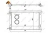 Радіатор охолодження двигуна AUDI A4 00- (вир-во) NRF 50539 (фото 5)