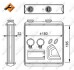 Радіатор обігрівача NRF 54298 (фото 2)