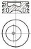 Поршень з кільцями FORD 83,00 1,8 TDCi 99- (вир-во Nural) NURAL 87-107007-10 (фото 1)