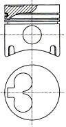 Поршень NURAL 87-109800-10