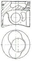 Поршень NURAL 87-114900-35