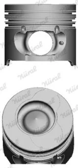 Поршень с кольцами, стандарт NURAL 87-123400-10