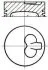 Поршень FIAT 82,00 1,9D Doblo (вир-во Nural) NURAL 87-124000-00 (фото 1)