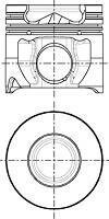Поршень з кільцями FORD 90.4 TRANSIT 2.4 TDCI 2004- NURAL 87-148107-10