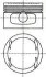 Поршень з кільцями OPEL 79.50 1.6I 16V С16XE/X16XE/X16XEL NURAL 87-307807-10 (фото 1)