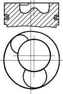 Поршень NURAL 87-337500-00