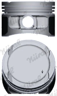 Поршень с кольцами, стандарт NURAL 87-447800-00