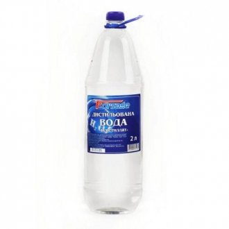 Дистильована вода "Форсаж" Бідистилят пляшка. 1л Океан 00000029275