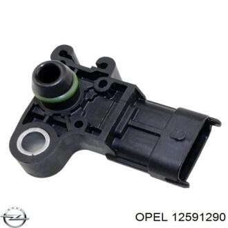 Датчик тиску у впускному колекторі Opel 12591290