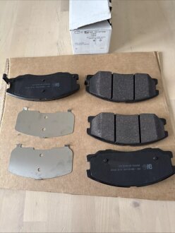 Колодки тормозные передние Opel 22850989