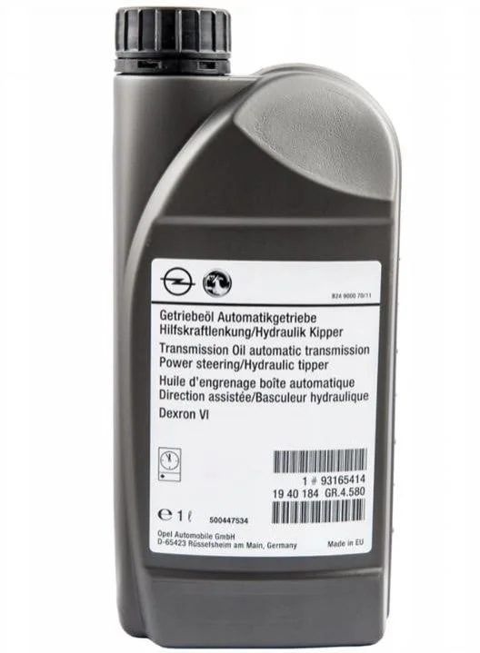 Трансмиссионное масло 1 л АКПП Синтетическое Opel 93165414 (фото 1)