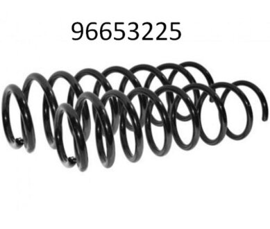 Фото 1 - пружина задньої підвіски Opel 96653225 Пружина задньої підвіски Opel 96653225 (фото 1)