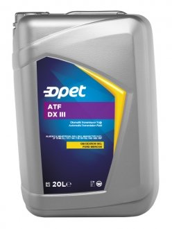 Олива трансмісійна ATF ATF DX III, 20л. Opet 601216602