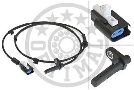 Датчик ABS (ABS) лівий задній. Optimal 06-S173
