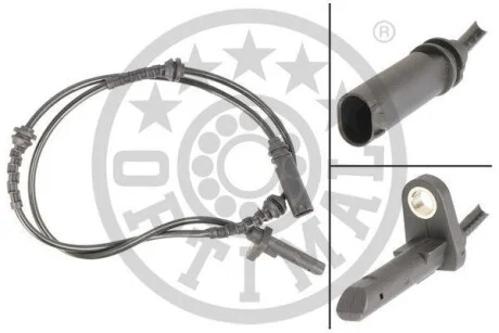 Датчик ABS (ABS) задній Optimal 06-S319