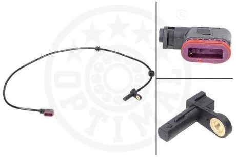 Датчик ABS (ABS) задний Optimal 06-S360
