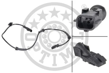 Датчик АБС передній Optimal 06-S371