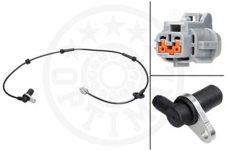 Датчик АБС (ABS) передний правый Optimal 06-S388