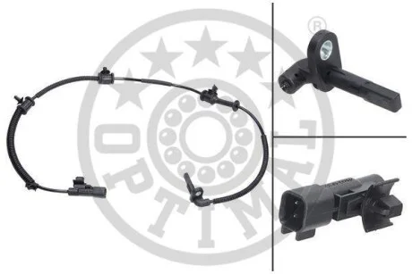 Датчик АБС передній Optimal 06-S393