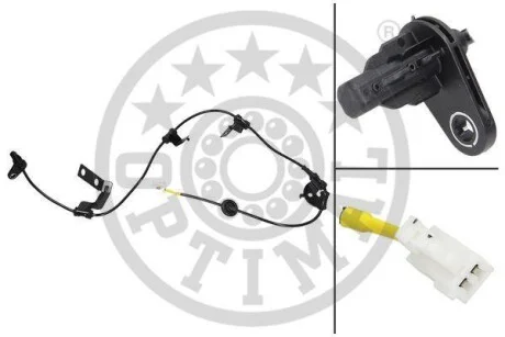 Датчик АБС (ABS) задний правый Optimal 06-S612