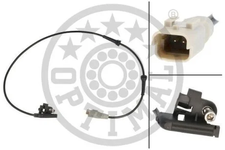 Датчик ABS (ABS) задній Optimal 06-S734