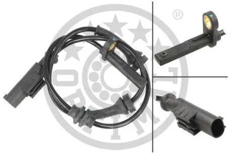 Датчик ABS (ABS) задній Optimal 06-S797