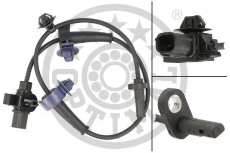 Датчик ABS (ABS) задний левый. Optimal 06-S822