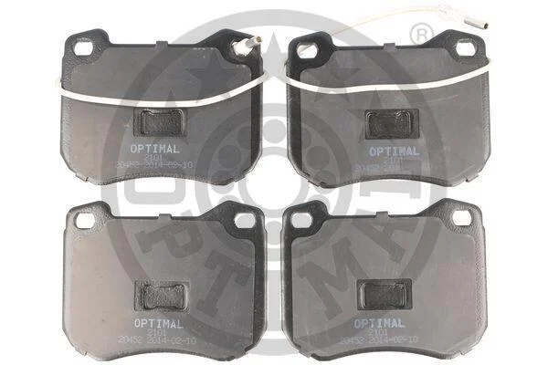 Гальмівні колодки передні дискові Optimal BP-02101 (фото 1)