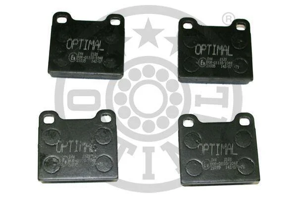 Гальмівні колодки дискові Optimal BP-02196 (фото 1)