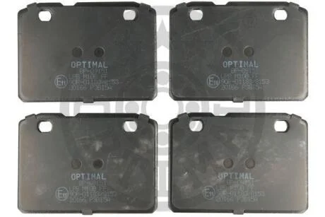 Тормозные колодки передние дисковые Optimal BP-09151